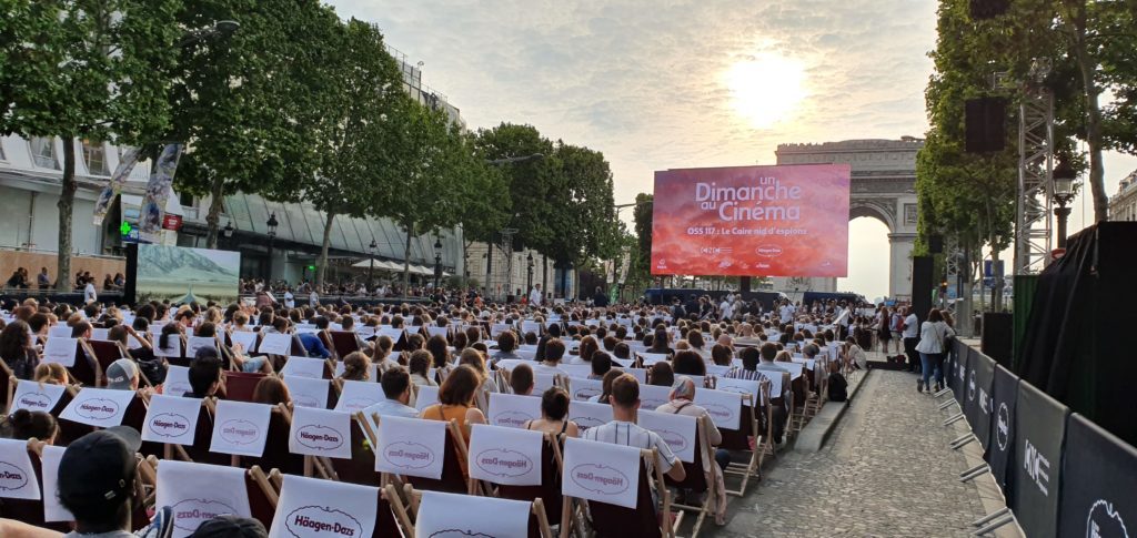 led screen for High end event - Dimanche au Cinéma