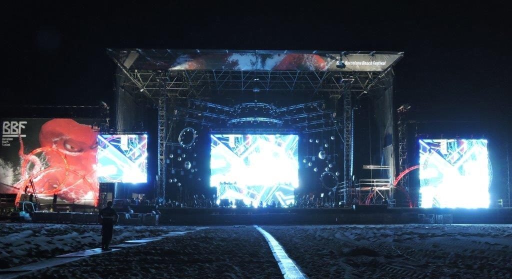 Hard Rock Rising Festival Barcelona - Stage design