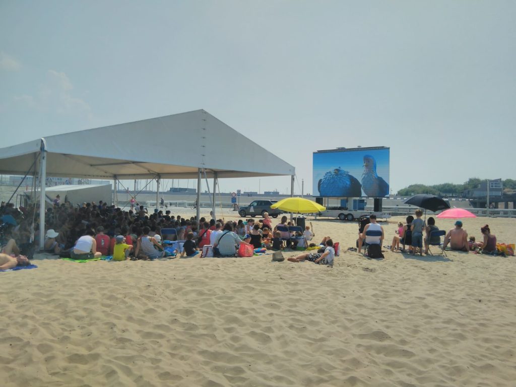 Movie at the beach - Blankenberge