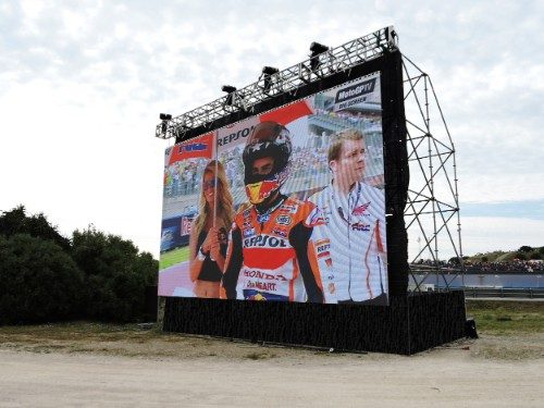 MOTO GP - Jerez Spain 60 sqm - sport event led screen