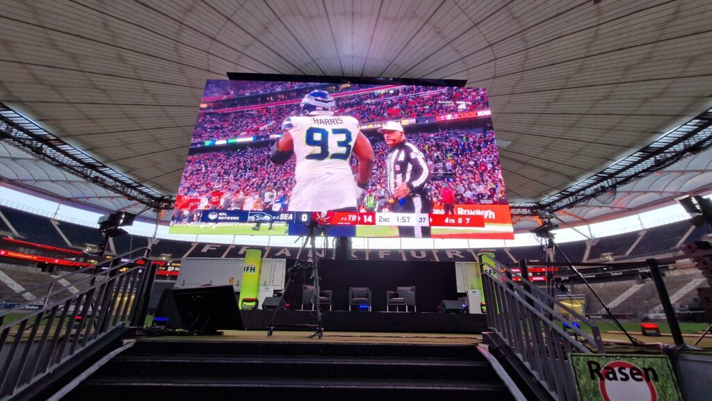 LED screen for football - NFL game