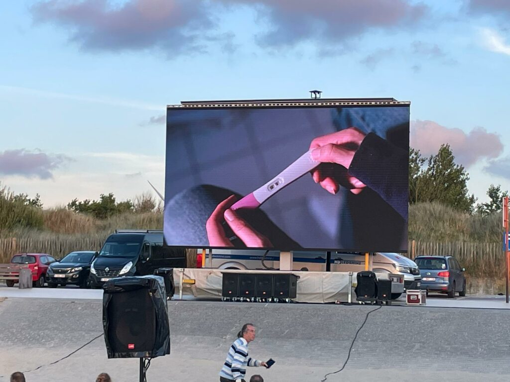 LED screen for movie theatre