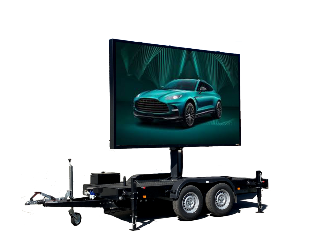 outdoor LED scherm autoshowroom - led screen rental car dealership